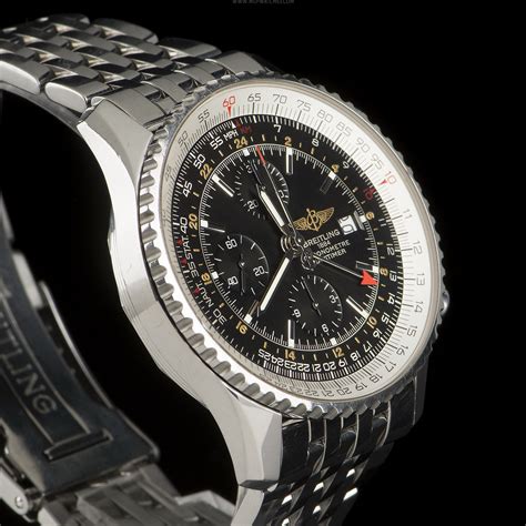 breitling navitimer world chronograph steel watch a24322|a24322 Breitling price.